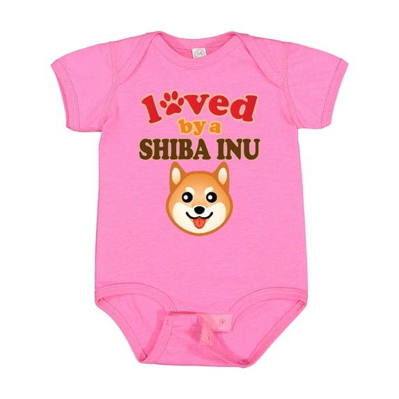Inktastic Shiba Inu Dog Lover Boys or Girls Baby Bodysuit