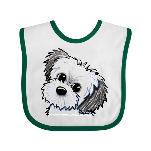Inktastic Shih Tzu Sweetie Boys or Girls Baby Bib