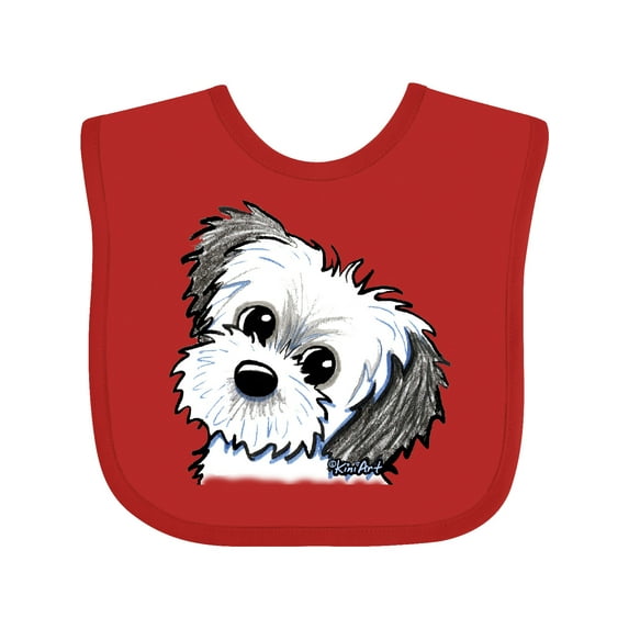 Inktastic Shih Tzu Sweetie Boys or Girls Baby Bib
