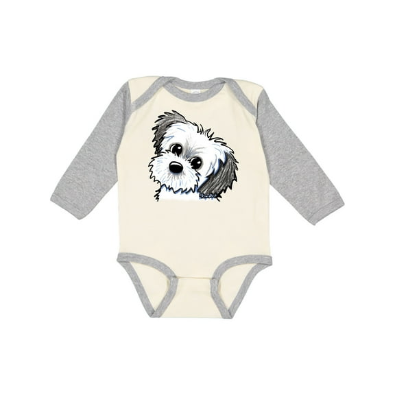 Inktastic Shih Tzu Sweetie Boys or Girls Long Sleeve Baby Bodysuit