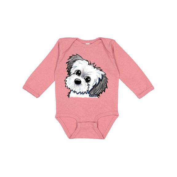 Inktastic Shih Tzu Sweetie Boys or Girls Long Sleeve Baby Bodysuit