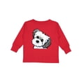 thumbnail image 1 of Inktastic Shih Tzu Sweetie Boys or Girls Long Sleeve Toddler T-Shirt, 1 of 5