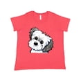 thumbnail image 1 of Inktastic Shih Tzu Sweetie Women's Plus Size T-Shirt, 1 of 5
