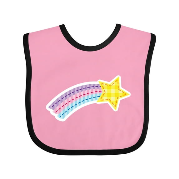 Inktastic Shooting Star Space Boys or Girls Baby Bib