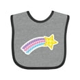 thumbnail image 1 of Inktastic Shooting Star Space Boys or Girls Baby Bib, 1 of 4