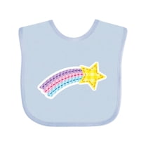 Inktastic Shooting Star Space Boys or Girls Baby Bib