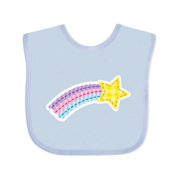 Inktastic Shooting Star Space Boys or Girls Baby Bib
