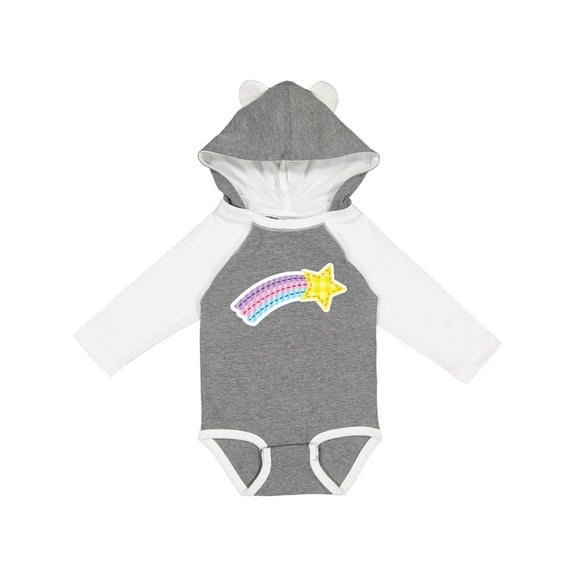 Inktastic Shooting Star Space Boys or Girls Long Sleeve Baby Bodysuit