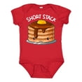 thumbnail image 1 of Inktastic Short Stack Cute Pancake Breakfast Boys or Girls Baby Bodysuit, 1 of 5