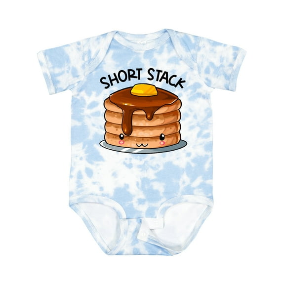 Inktastic Short Stack Cute Pancake Breakfast Boys or Girls Baby Bodysuit