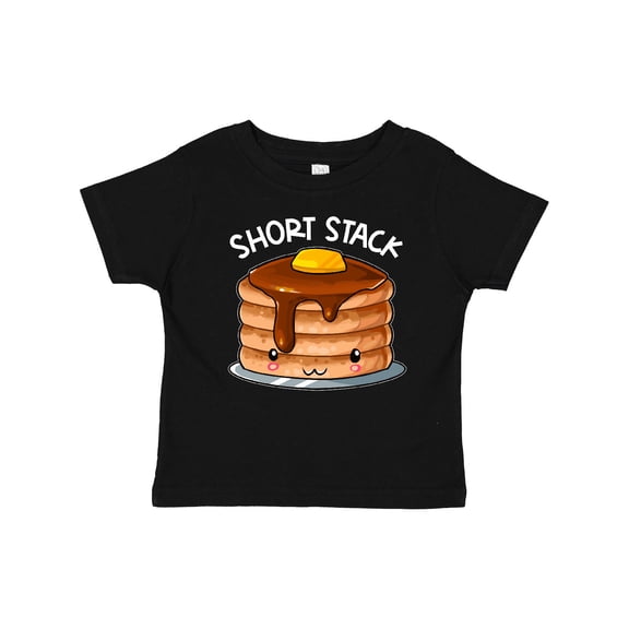 Inktastic Short Stack Cute Pancake Breakfast Boys or Girls Baby T-Shirt