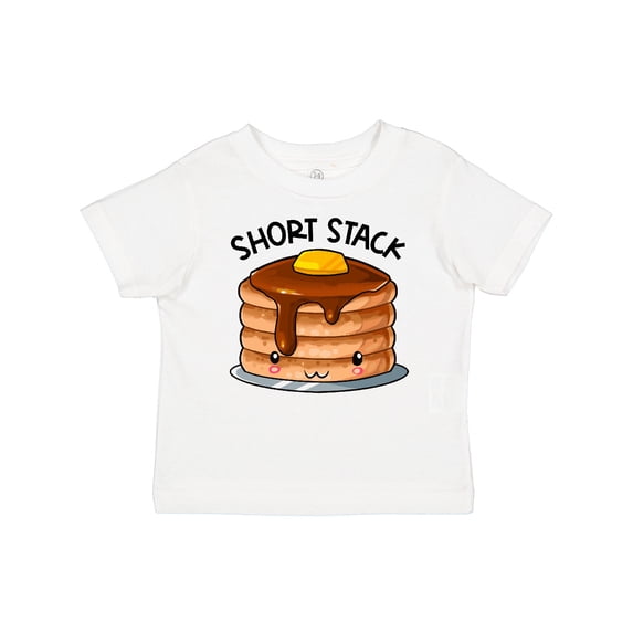 Inktastic Short Stack Cute Pancake Breakfast Boys or Girls Baby T-Shirt