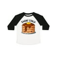 thumbnail image 1 of Inktastic Short Stack Cute Pancake Breakfast Boys or Girls Toddler T-Shirt, 1 of 5