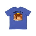 thumbnail image 1 of Inktastic Short Stack Cute Pancake Breakfast Youth T-Shirt, 1 of 5