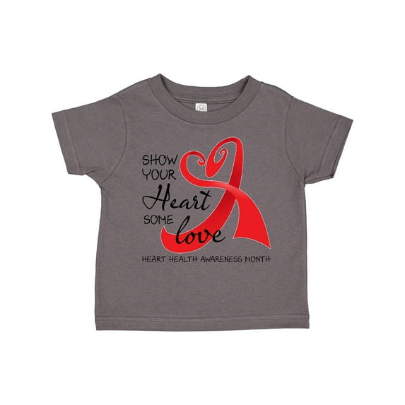 Inktastic Show Your Heart Some Love- Heart Health Awareness Month Boys or Girls Toddler T-Shirt