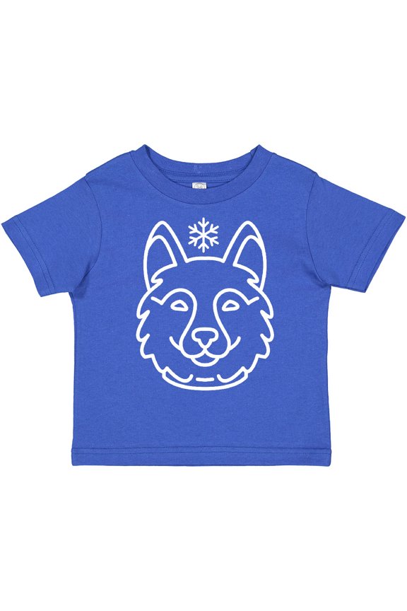 Siberian Husky Dog Boys or Girls Toddler T-Shirt