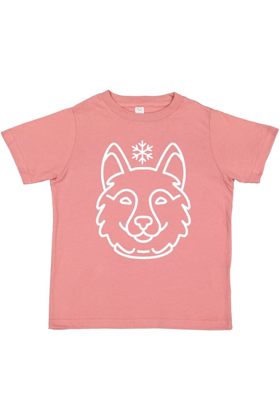 Siberian Husky Dog Boys or Girls Toddler T-Shirt