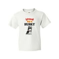 thumbnail image 1 of Inktastic Siberian Husky Dog Gift Puppy Youth T-Shirt, 1 of 5