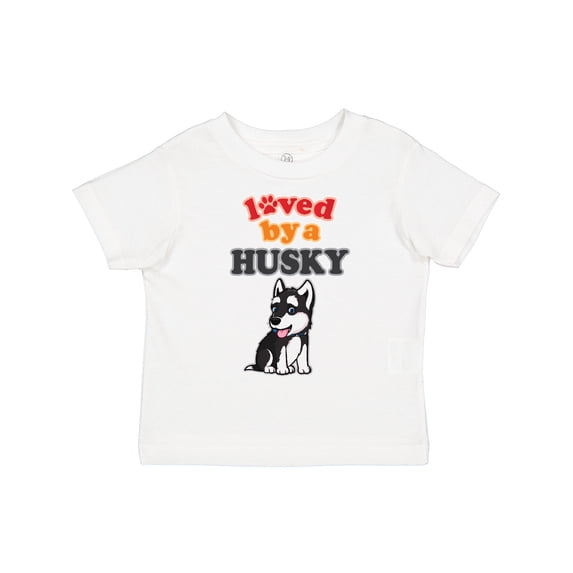 Inktastic Siberian Husky Dog Puppy Boys or Girls Toddler T-Shirt