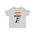 thumbnail image 1 of Inktastic Siberian Husky Dog Puppy Boys or Girls Toddler T-Shirt, 1 of 5