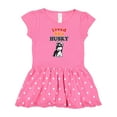 thumbnail image 1 of Inktastic Siberian Husky Dog Puppy Gift Baby Girl Dress, 1 of 4