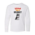 thumbnail image 1 of Inktastic Siberian Husky Dog Puppy Long Sleeve Youth T-Shirt, 1 of 5