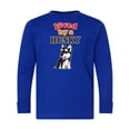 thumbnail image 1 of Inktastic Siberian Husky Dog Puppy Long Sleeve Youth T-Shirt, 1 of 5
