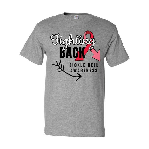 Inktastic Sickle Cell Awareness Fighting Back T-Shirt