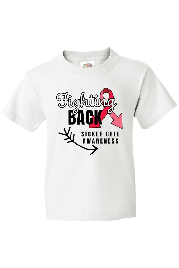 Sickle Cell Awareness Fighting Back Youth T-Shirt