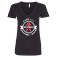 thumbnail image 1 of Inktastic Sickle Cell Awareness Month September with Red Ribbon Women's V-Neck T-Shirt, 1 of 5