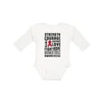 thumbnail image 1 of Inktastic Sickle Cell Awareness Strength Courage and Support Boys or Girls Long Sleeve Baby Bodysuit, 1 of 5
