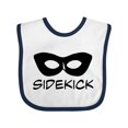 thumbnail image 1 of Inktastic Sidekick Kids Superhero Mask Boys or Girls Baby Bib, 1 of 4