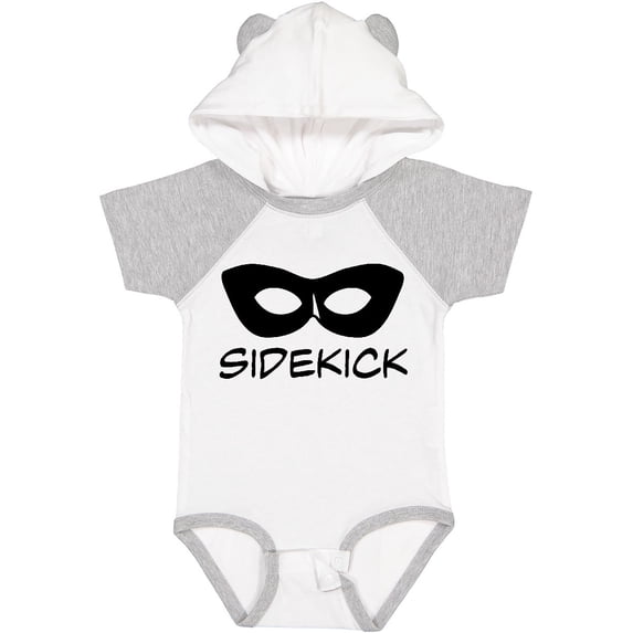 Inktastic Sidekick Kids Superhero Mask Boys or Girls Baby Bodysuit