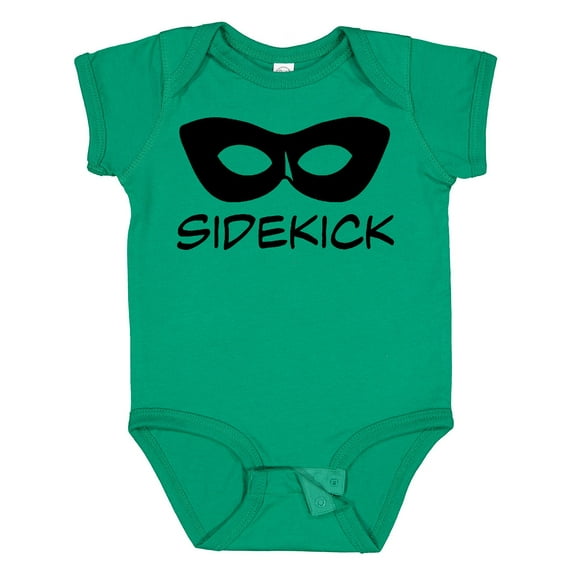Inktastic Sidekick Kids Superhero Mask Boys or Girls Baby Bodysuit