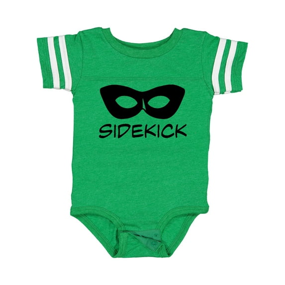 Inktastic Sidekick Kids Superhero Mask Boys or Girls Baby Bodysuit