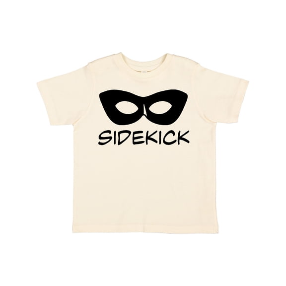 Inktastic Sidekick Kids Superhero Mask Boys or Girls Toddler T-Shirt