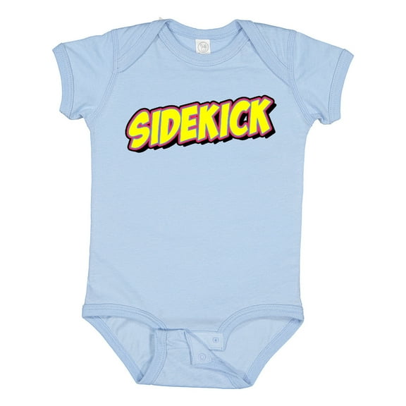 Inktastic Sidekick for Fathers Day Boys or Girls Baby Bodysuit