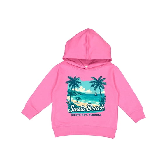 Inktastic Siesta Beach Siesta Key Florida Tropical Paradise Toddler Hoodie