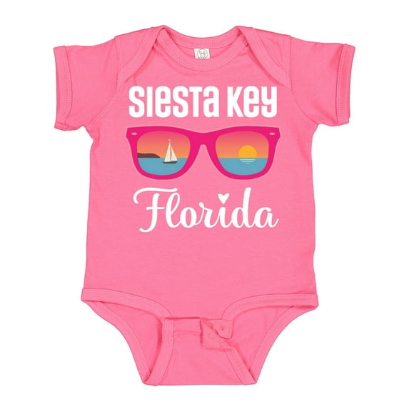 Inktastic Siesta Key Florida Beach Trip Girls Baby Bodysuit