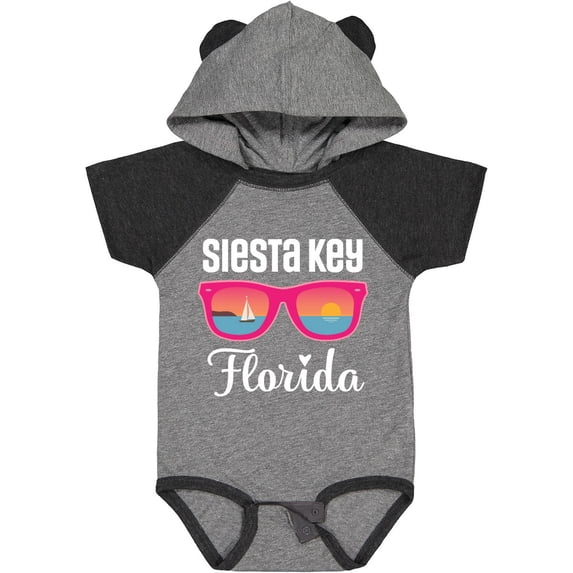 Inktastic Siesta Key Florida Beach Trip Girls Baby Bodysuit