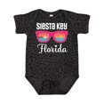 thumbnail image 1 of Inktastic Siesta Key Florida Beach Trip Girls Baby Bodysuit, 1 of 5