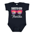 thumbnail image 1 of Inktastic Siesta Key Florida Beach Trip Girls Baby Bodysuit, 1 of 5