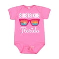 thumbnail image 1 of Inktastic Siesta Key Florida Beach Trip Girls Baby Bodysuit, 1 of 5