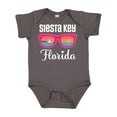 thumbnail image 1 of Inktastic Siesta Key Florida Beach Trip Girls Baby Bodysuit, 1 of 5