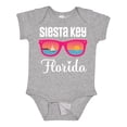 thumbnail image 1 of Inktastic Siesta Key Florida Beach Trip Girls Baby Bodysuit, 1 of 5