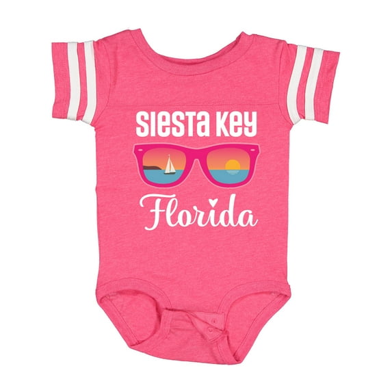 Inktastic Siesta Key Florida Beach Trip Girls Baby Bodysuit