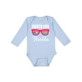 thumbnail image 1 of Inktastic Siesta Key Florida Beach Trip Girls Long Sleeve Baby Bodysuit, 1 of 5