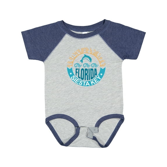 Inktastic Siesta Key Florida Beach Vacation Boys or Girls Baby Bodysuit