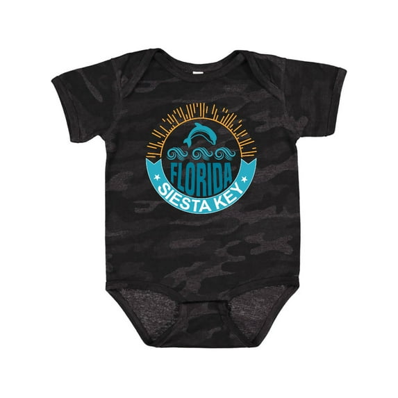 Inktastic Siesta Key Florida Beach Vacation Boys or Girls Baby Bodysuit