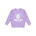 thumbnail image 1 of Inktastic Siesta Key Florida Beach Vacation Toddler Sweatshirt, 1 of 4